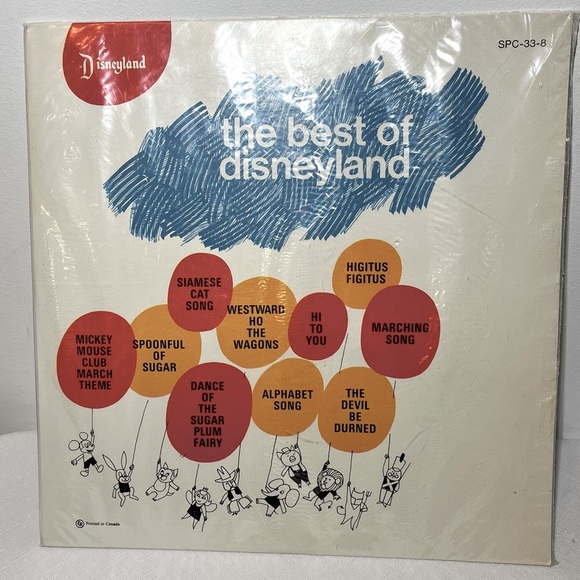 The Best of Disneyland Vinyl Record. Disney music. - Picture 1 of 2